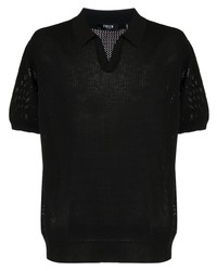 Мужская черная футболка-поло от FIVE CM