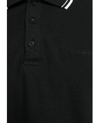 Мужская черная футболка-поло от FIVE seasons