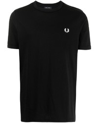 Мужская черная футболка-поло от Fred Perry