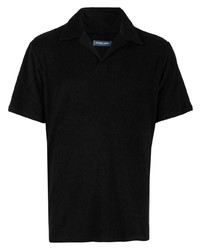 Мужская черная футболка-поло от Frescobol Carioca