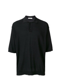 Мужская черная футболка-поло от Golden Goose Deluxe Brand