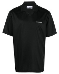Мужская черная футболка-поло от Han Kjobenhavn