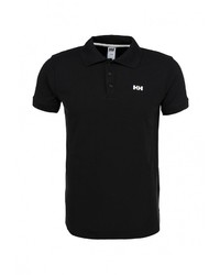 Мужская черная футболка-поло от Helly Hansen