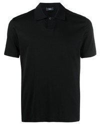 Мужская черная футболка-поло от Herno