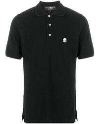 Мужская черная футболка-поло от Hydrogen