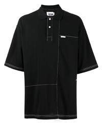 Мужская черная футболка-поло от Izzue