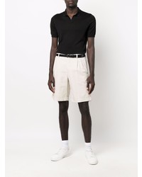 Мужская черная футболка-поло от Tagliatore