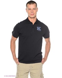 Мужская черная футболка-поло от Kelme