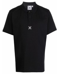 Мужская черная футболка-поло от Kenzo