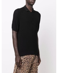 Мужская черная футболка-поло от Laneus