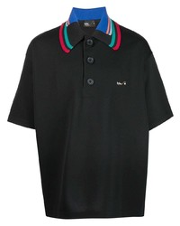 Мужская черная футболка-поло от Kolor