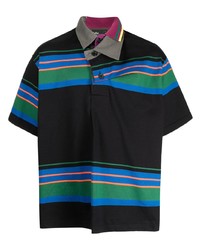 Мужская черная футболка-поло от Kolor