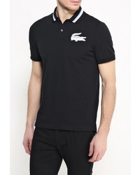Мужская черная футболка-поло от Lacoste