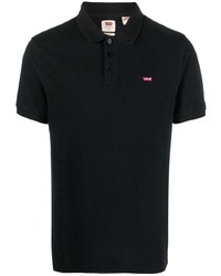 Мужская черная футболка-поло от Levi's