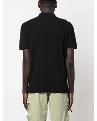 Мужская черная футболка-поло от Parajumpers