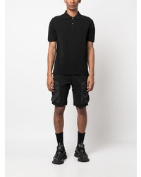 Мужская черная футболка-поло от Parajumpers