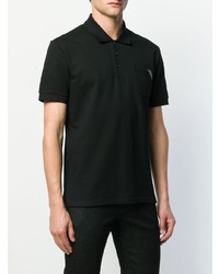Мужская черная футболка-поло от Givenchy