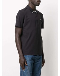 Мужская черная футболка-поло от C.P. Company