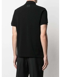 Мужская черная футболка-поло от Fendi