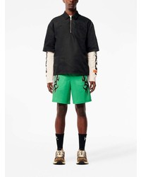 Мужская черная футболка-поло от Heron Preston