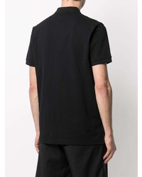 Мужская черная футболка-поло от BOSS HUGO BOSS