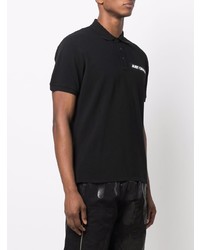 Мужская черная футболка-поло от Just Cavalli
