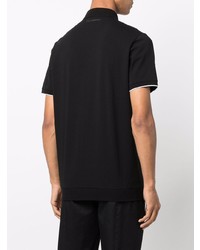 Мужская черная футболка-поло от Karl Lagerfeld