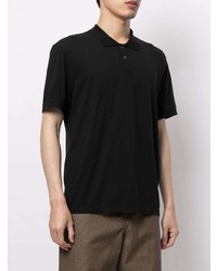 Мужская черная футболка-поло от James Perse
