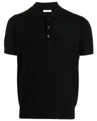Мужская черная футболка-поло от Malo