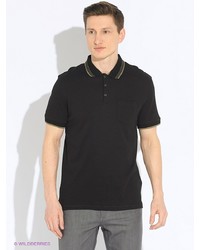 Мужская черная футболка-поло от MEXX