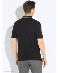 Мужская черная футболка-поло от MEXX