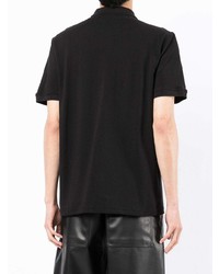 Мужская черная футболка-поло от N°21