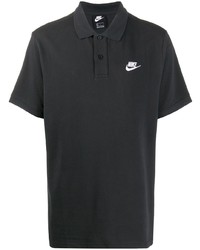 Мужская черная футболка-поло от Nike