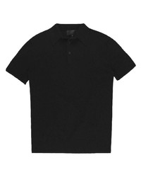 Мужская черная футболка-поло от Nili Lotan