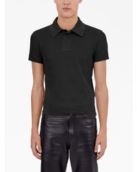 Мужская черная футболка-поло от Ferragamo