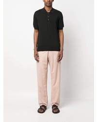 Мужская черная футболка-поло от Altea