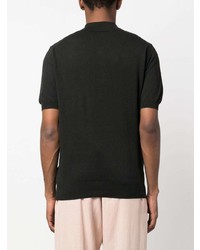 Мужская черная футболка-поло от Altea