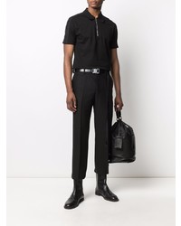 Мужская черная футболка-поло от Givenchy