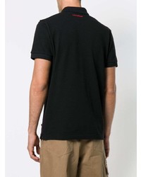 Мужская черная футболка-поло от 032c
