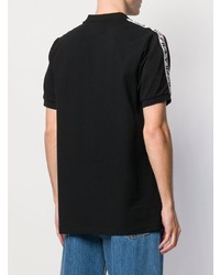 Мужская черная футболка-поло от Fila