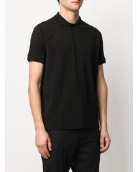 Мужская черная футболка-поло от Jil Sander