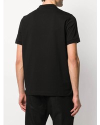 Мужская черная футболка-поло от Jil Sander