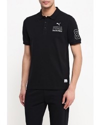 Мужская черная футболка-поло от Puma