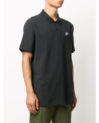 Мужская черная футболка-поло от Nike