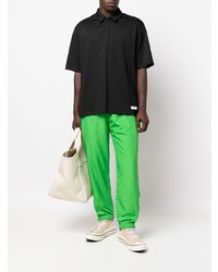 Мужская черная футболка-поло от Opening Ceremony