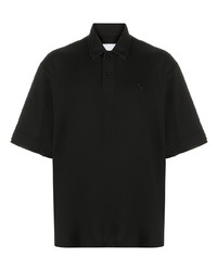 Мужская черная футболка-поло от Sacai