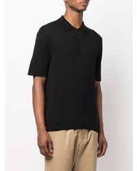 Мужская черная футболка-поло от PT TORINO