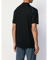 Мужская черная футболка-поло от Joseph