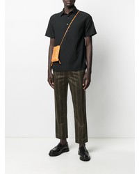 Мужская черная футболка-поло от Barena