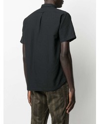 Мужская черная футболка-поло от Barena